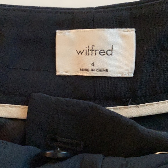 WILFRED TROUSER PANTS IN BLACK SIZE 4 - Picture 3 of 4